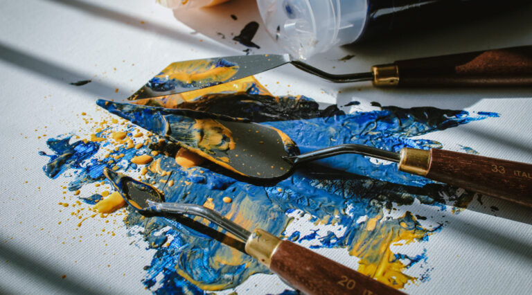 How to use a Palette Knife