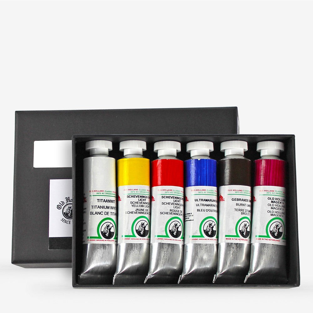 Old Holland Oil Paint Introductory set 6 x 18ml