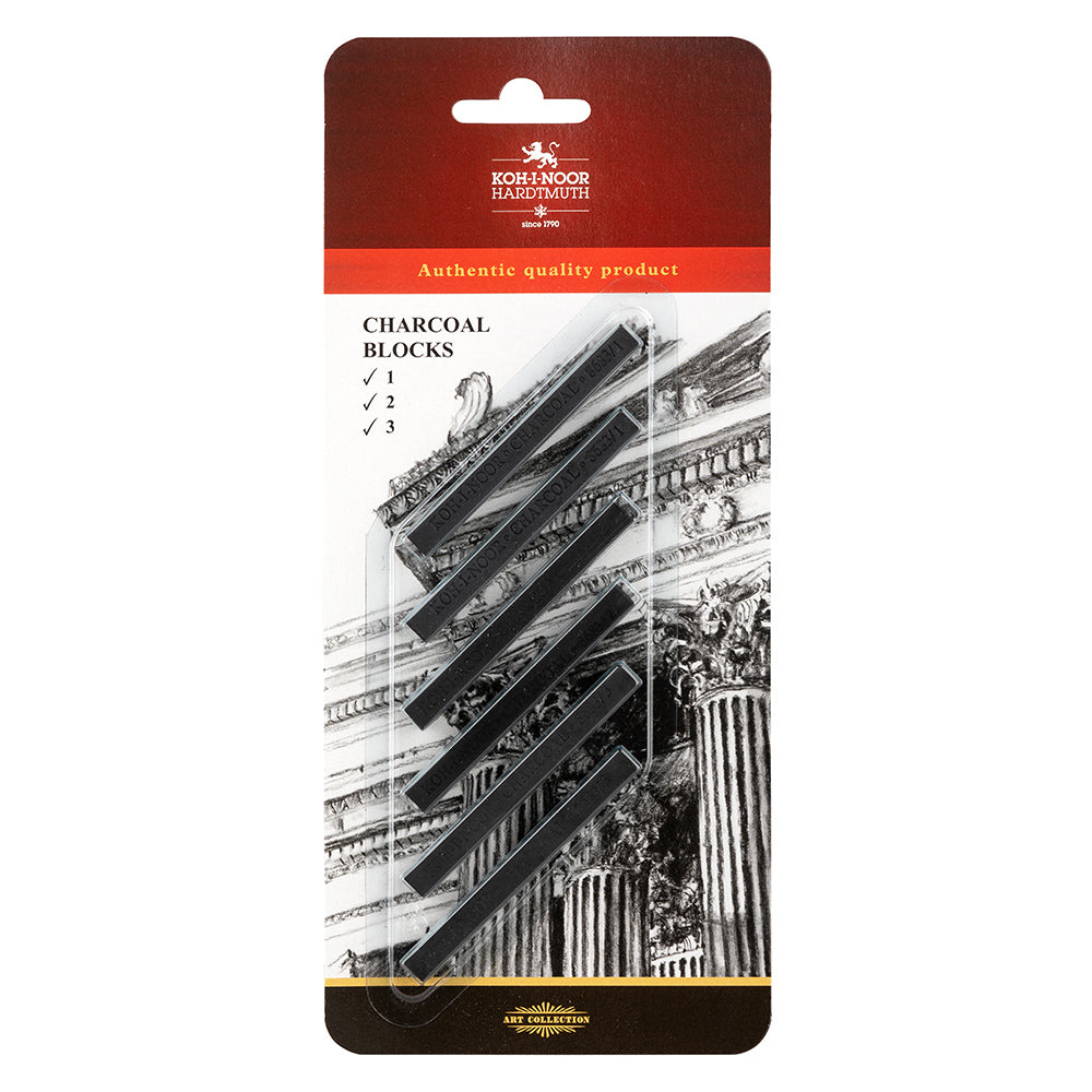 Koh-I-Noor Blocks - Assorted Charcoals