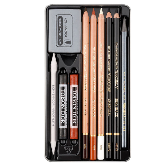 Koh-I-Noor Gioconda 10 Piece Art Drawing Set