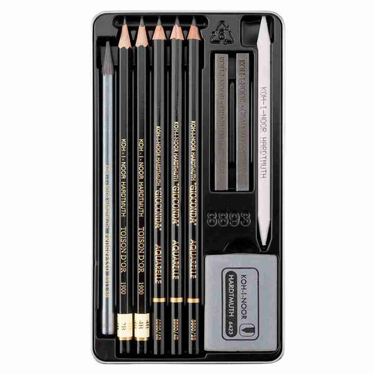Koh-I-Noor Gioconda 10 Piece Art Drawing Set