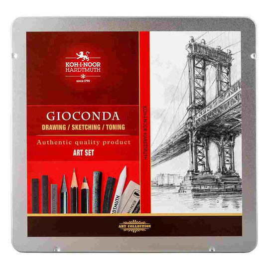 Koh-I-Noor Gioconda 21 Piece Art Drawing Set
