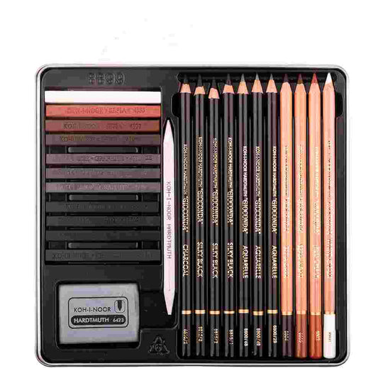 Koh-I-Noor Gioconda 24 Piece Art Drawing Set