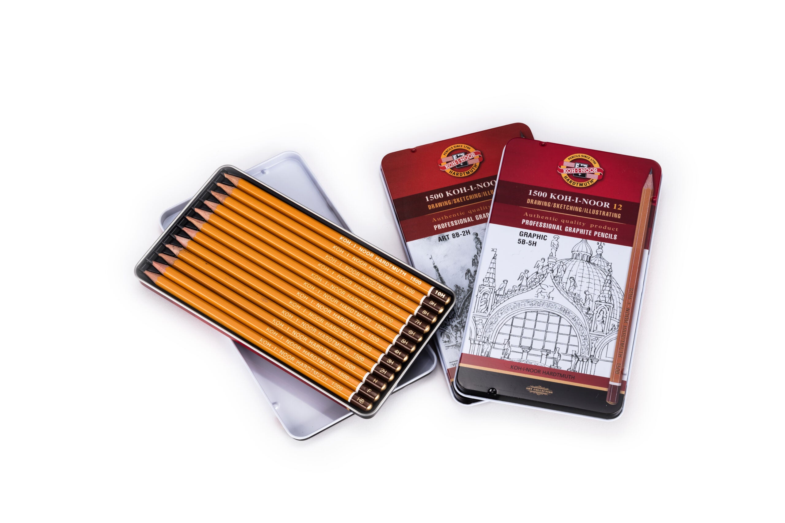 Koh-I-Noor Professional Matite Acquarellabili – Set Da 24 Pastelli Per Artisti, Qualità Professionale, Linea Koh-I-Noor