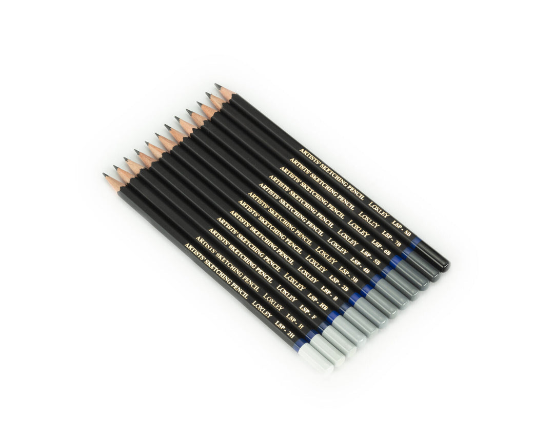 Loxley Artist Graphite Pencil - Available in 12 Grades
