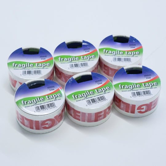 Fragile tape - Low noise - 50mm x 33m