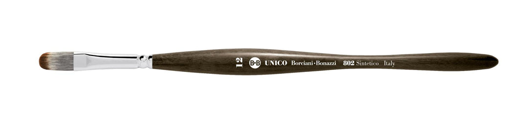 Borciani Bonazzi Unico Mangusta Series 802 Cat's Tongue Brush