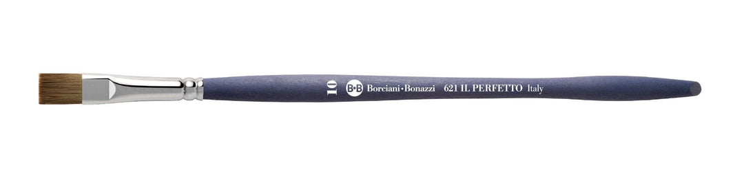 Series 621 Il Perfetto Flat Brush with Kolinsky Synthetic Sable