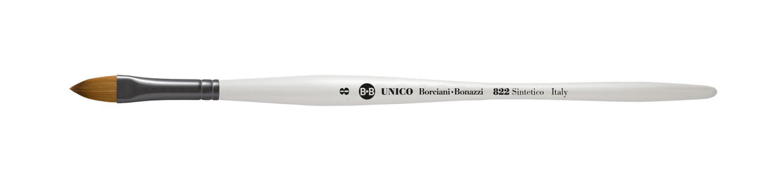 Borciani Bonazzi Unico Fiammato Series 822 Cats Tongue Brush