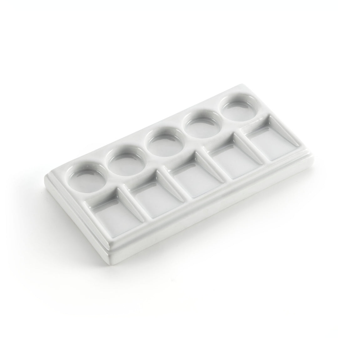 Porcelain Ceramic Slantwell Palette