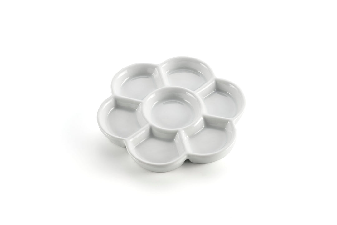 Porcelain Ceramic Daisy Palettes