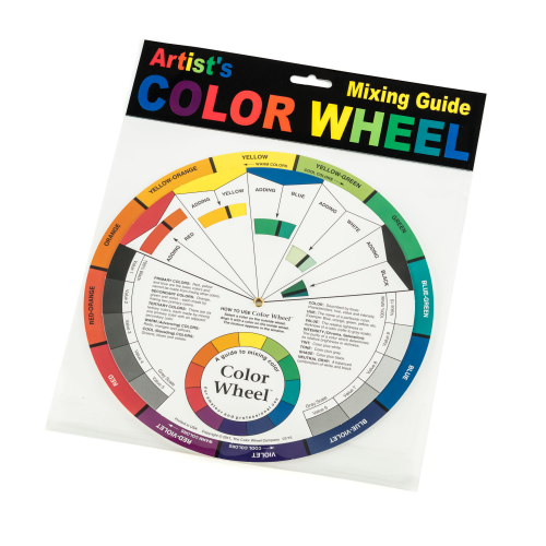 Artists Colour Wheel, colour mixing guide tool