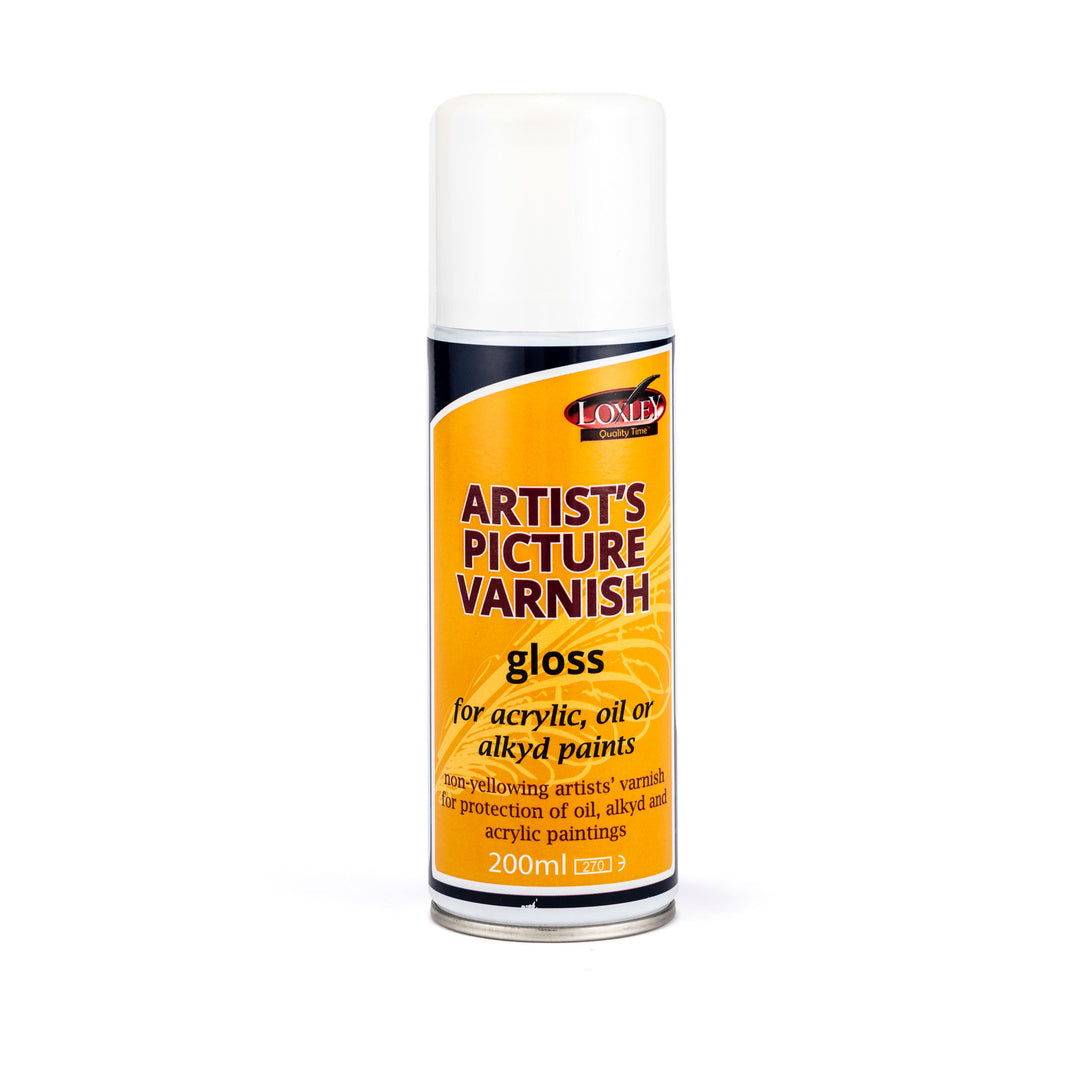 Artists’ Gloss Picture Varnish – Aerosol 200ml
