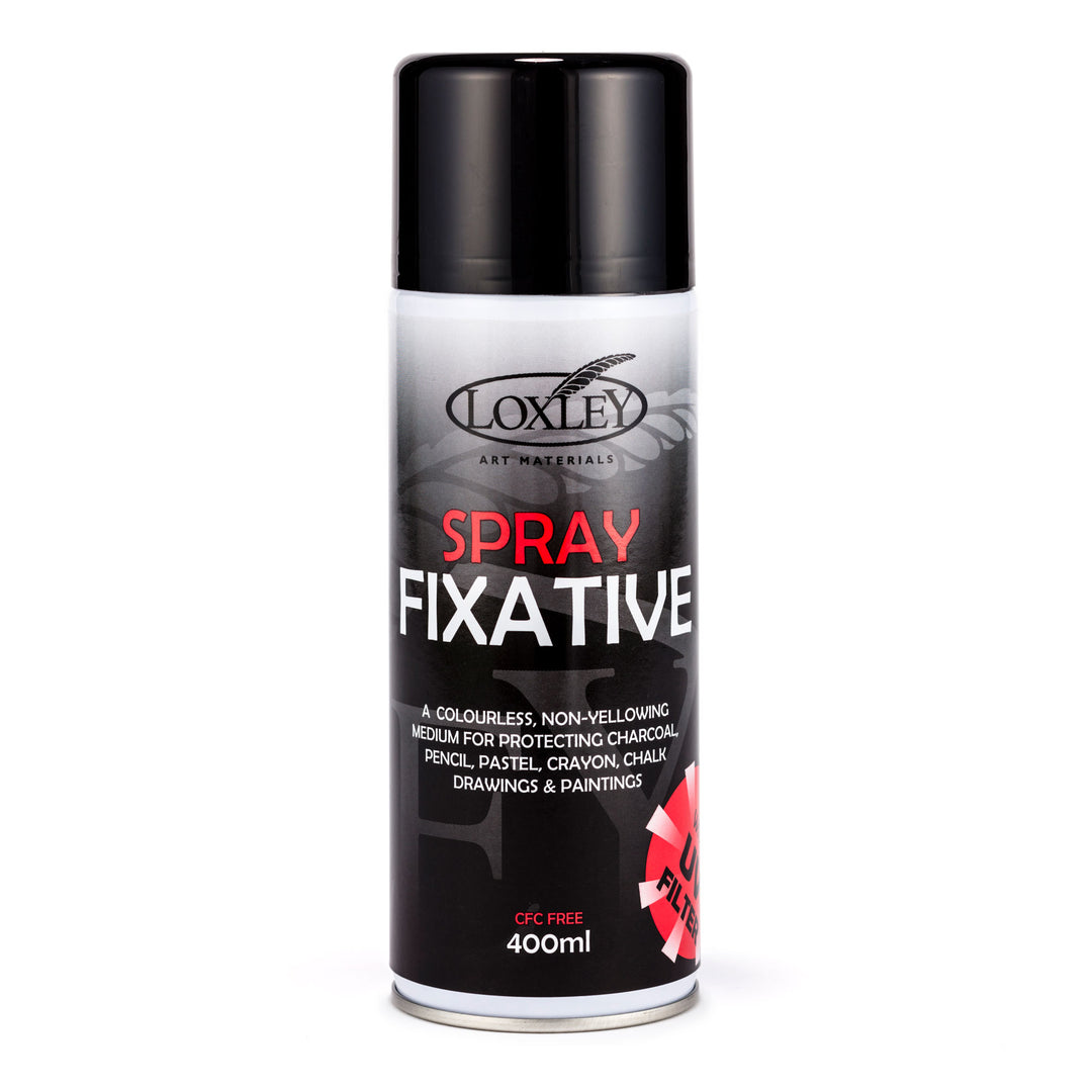 Loxley Artist’s Fixative – UV, Smudge and humidity protection 400ml