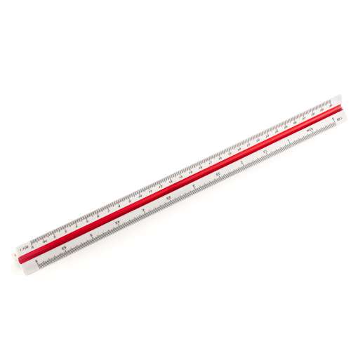 Triangular Scale Rule – 12″