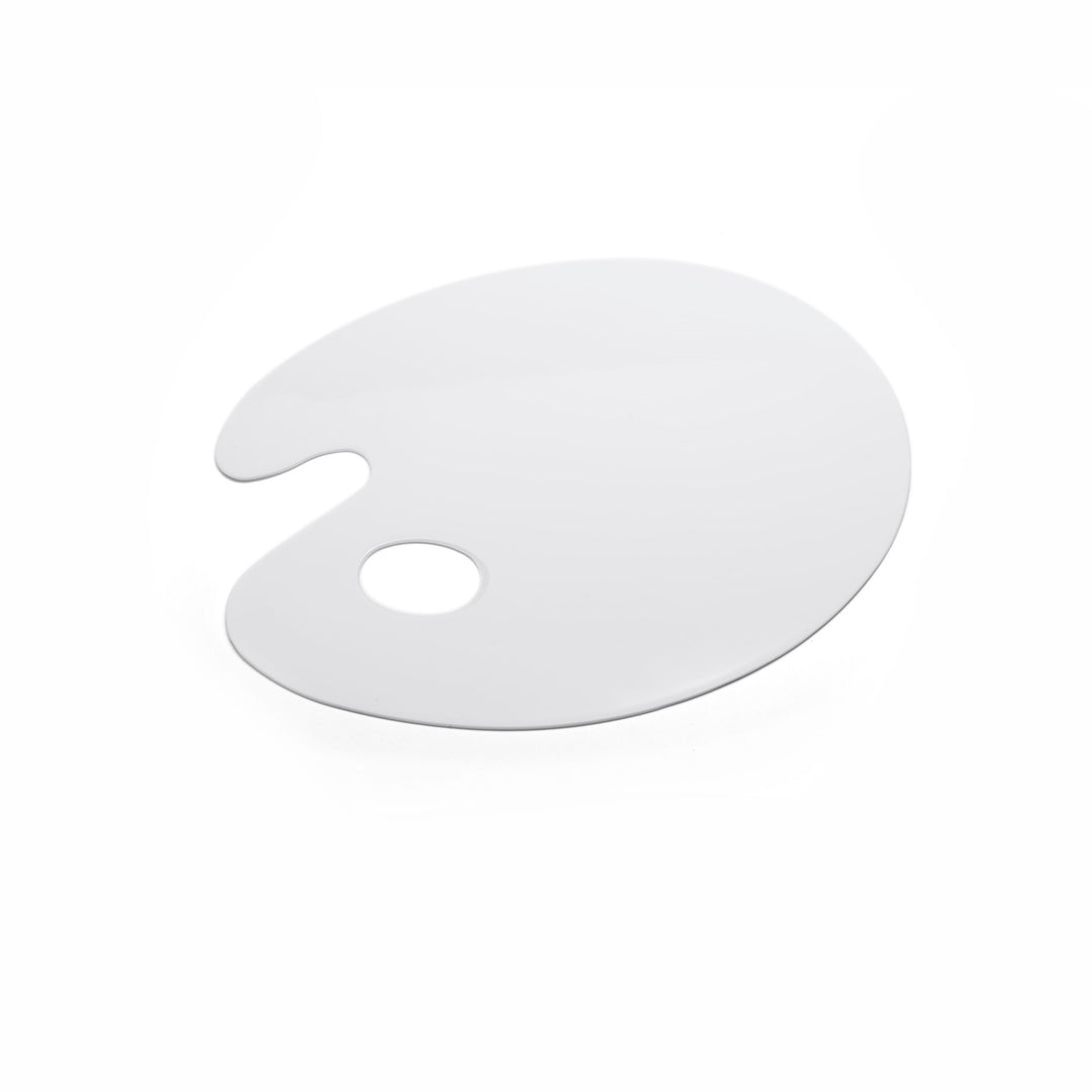 Flat White Kidney Palette – small