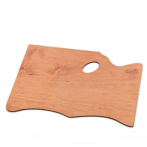 Oblong Anatomical Wooden Palette