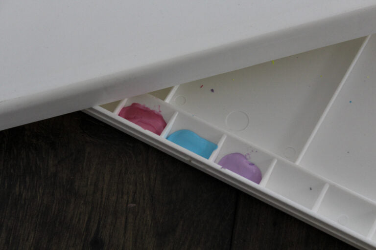 How to keep Acrylic paint wet on your palette