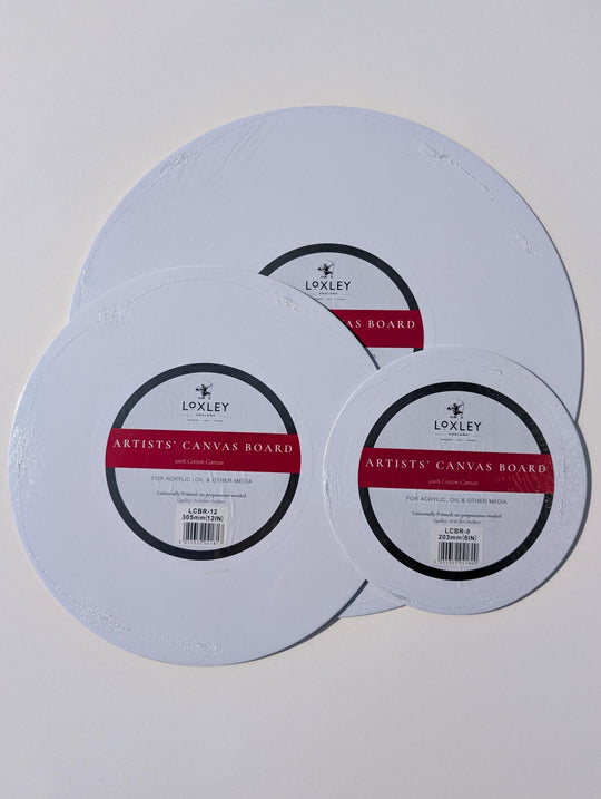 Loxley Canvas Board - Round Sizes  🌸Loxley Spring Event🌷