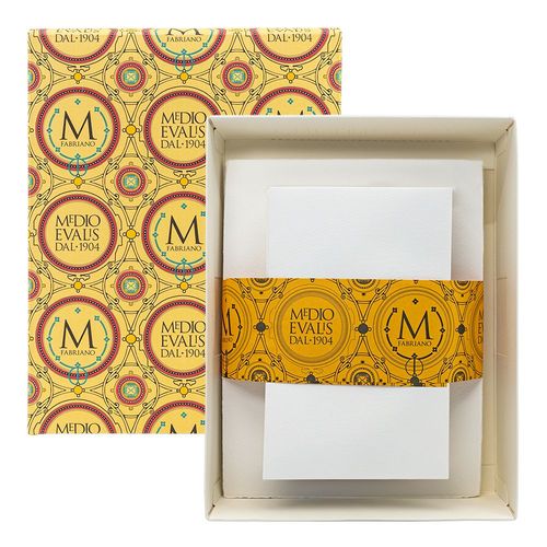 Fabriano MEDIOEVALIS Folded Card & Envelope 170 x 230 mm Pack 20