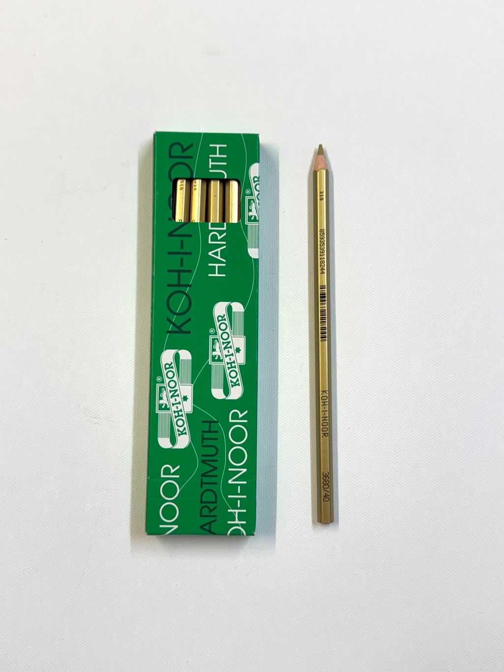 Koh-I-Noor Sunpearl Coloured Pencils Silver & Gold