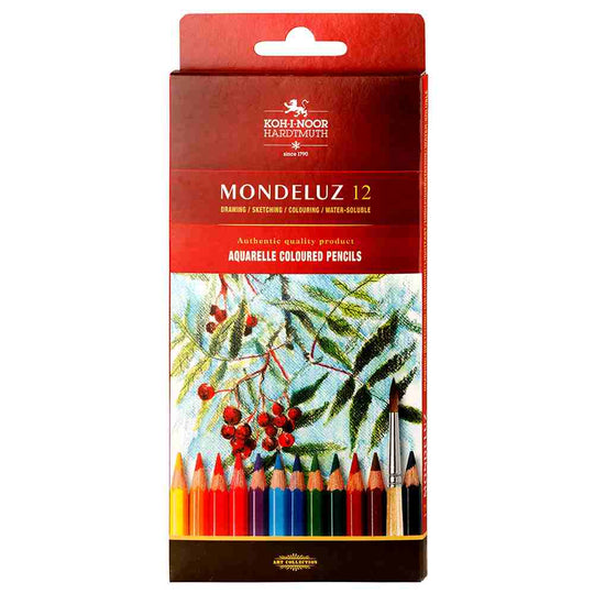 Koh-I-Noor Mondeluz Artists' Aquarelle Coloured Pencil Sets
