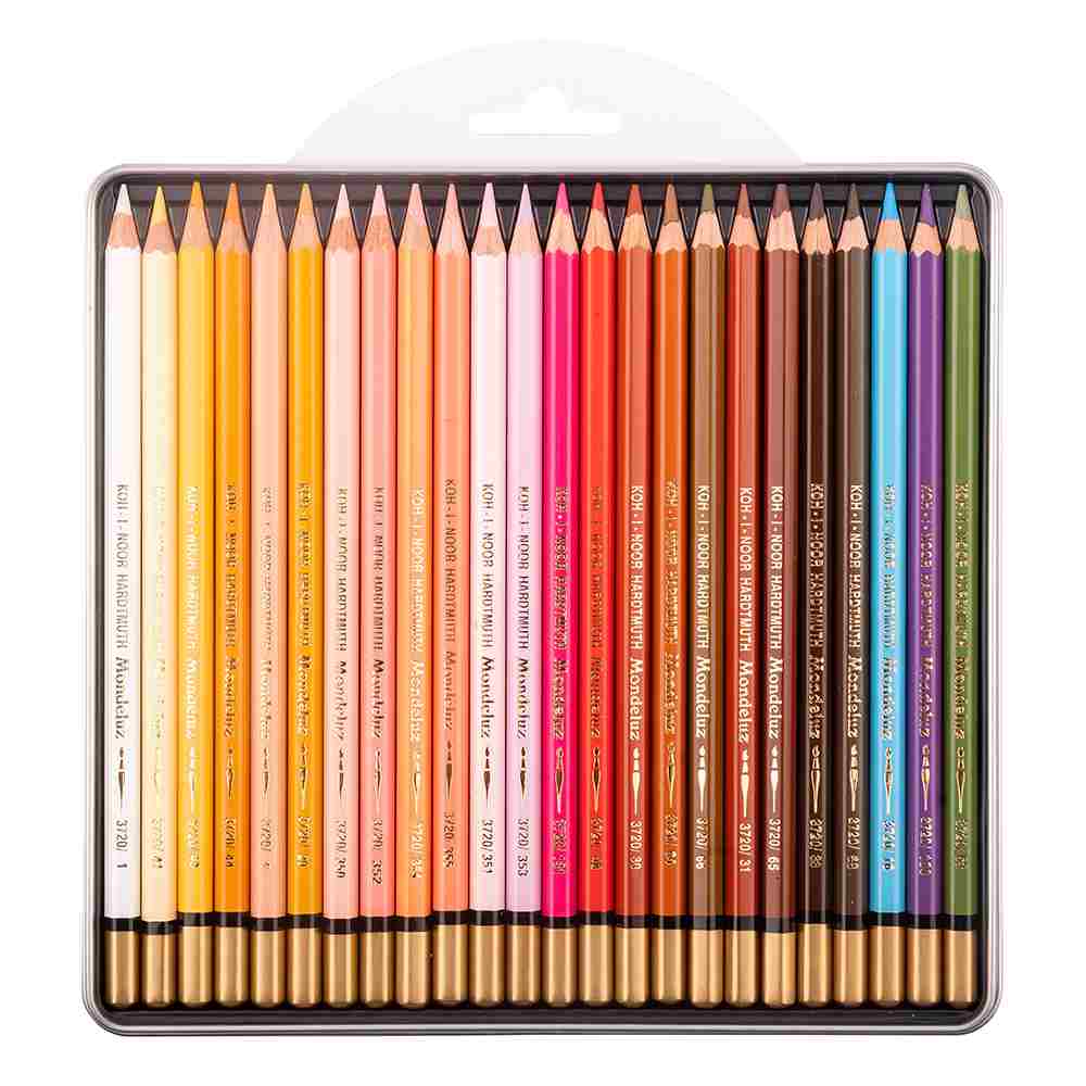 Made in Czech Republic : KOH-I-NOOR MONDELUZ WATERCOLOR PENCIL SET 3796 Made in Czech Republic : KOH-I-NOOR MONDELUZ WATERCOLOR PENCIL SET 3796