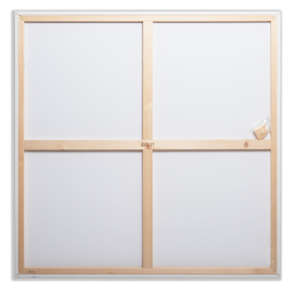 Loxley Gold Plus Stretched Canvas 20mm Depth Size 1016 x 1016mm (40 x 40") ✨BLACK FRIDAY SALE✨BIG CANVAS, BIG SAVING