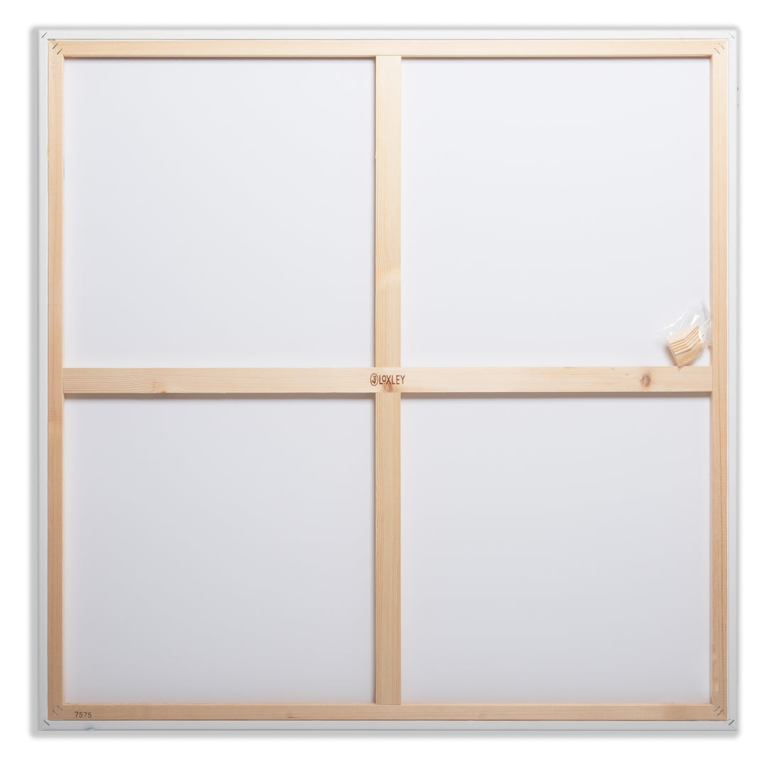 Loxley Gold Plus Stretched Canvas 20mm Depth Size 1016 x 1016mm (40 x 40") ✨BLACK FRIDAY SALE✨BIG CANVAS, BIG SAVING