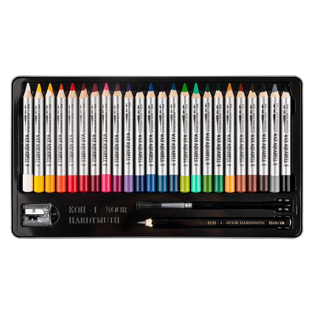 Koh-I-Noor Wax Aquarell Pencil Sets