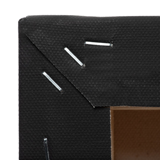 Loxley Black Gold Chunky Stretched Canvas - FLASH SALE - 25% OFF