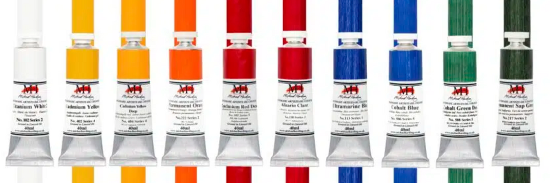 Michael Harding Oil Paint Plein Air Master Set of 10 x 40ml tubes