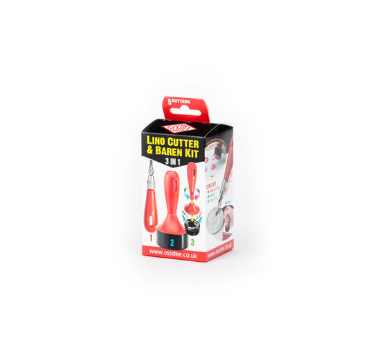 Lino Cutter & Barren Kit - 3 in 1