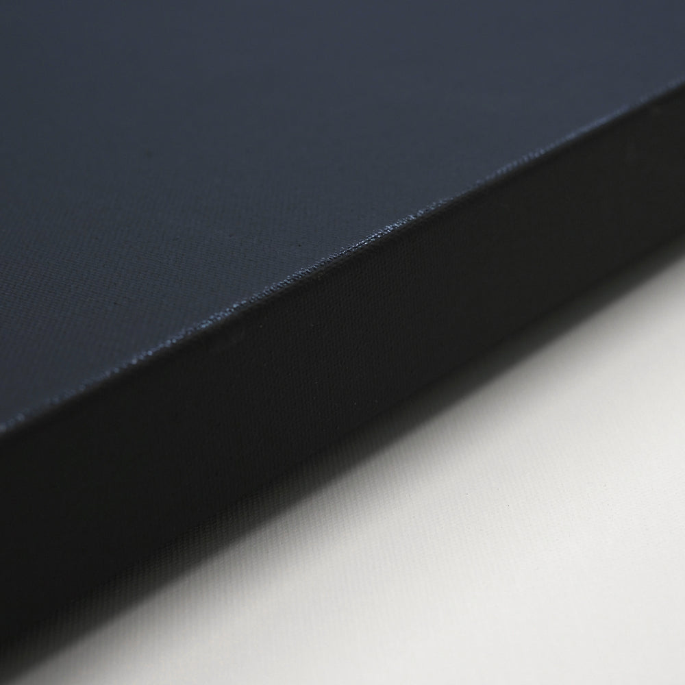 Mayfair Chunky Canvas Black Primed 80 x 80cm (31.4 x 31.4")