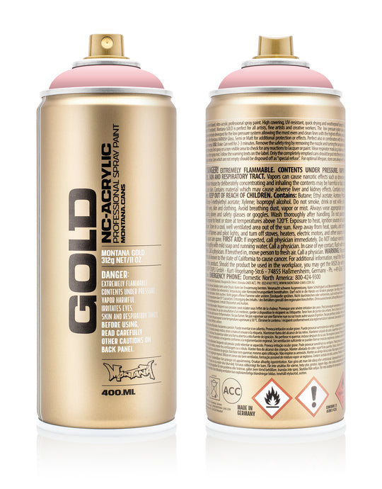 MONTANA GOLD ACRYLIC SPRAY PAINT CANS