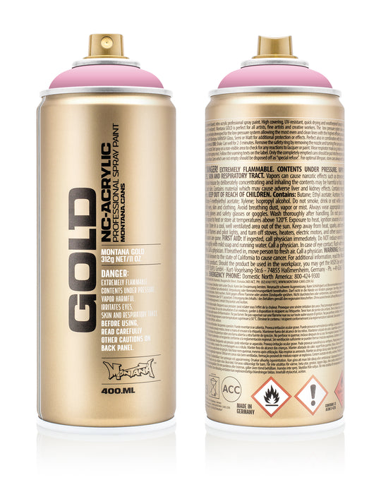 MONTANA GOLD ACRYLIC SPRAY PAINT CANS
