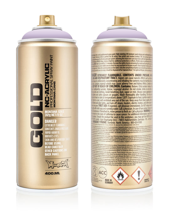 MONTANA GOLD ACRYLIC SPRAY PAINT CANS