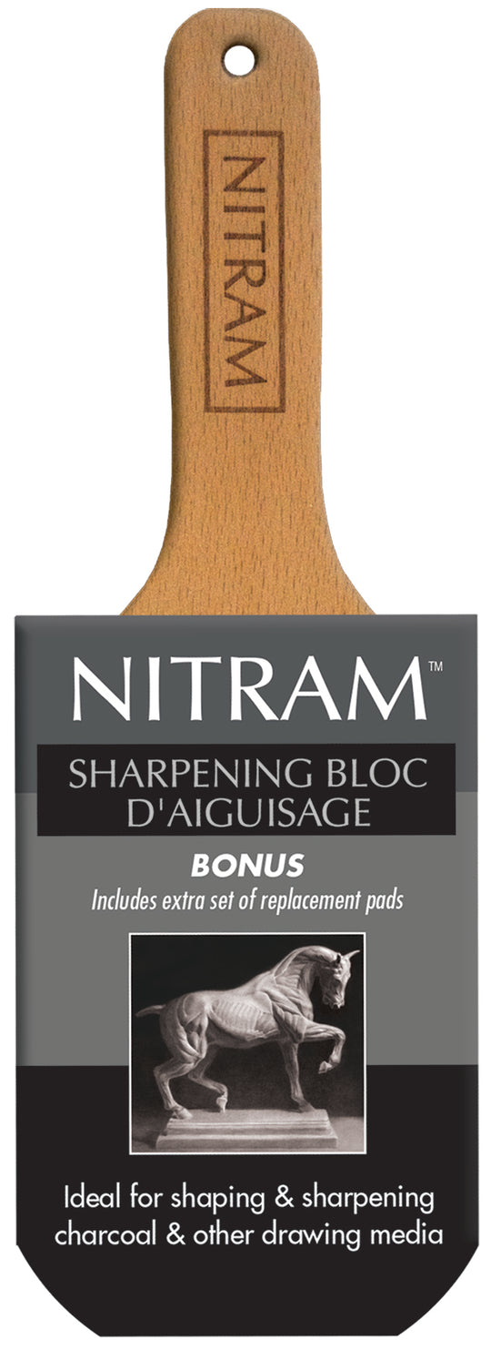 NITRAM - Sharpening Block with 2 spare pads