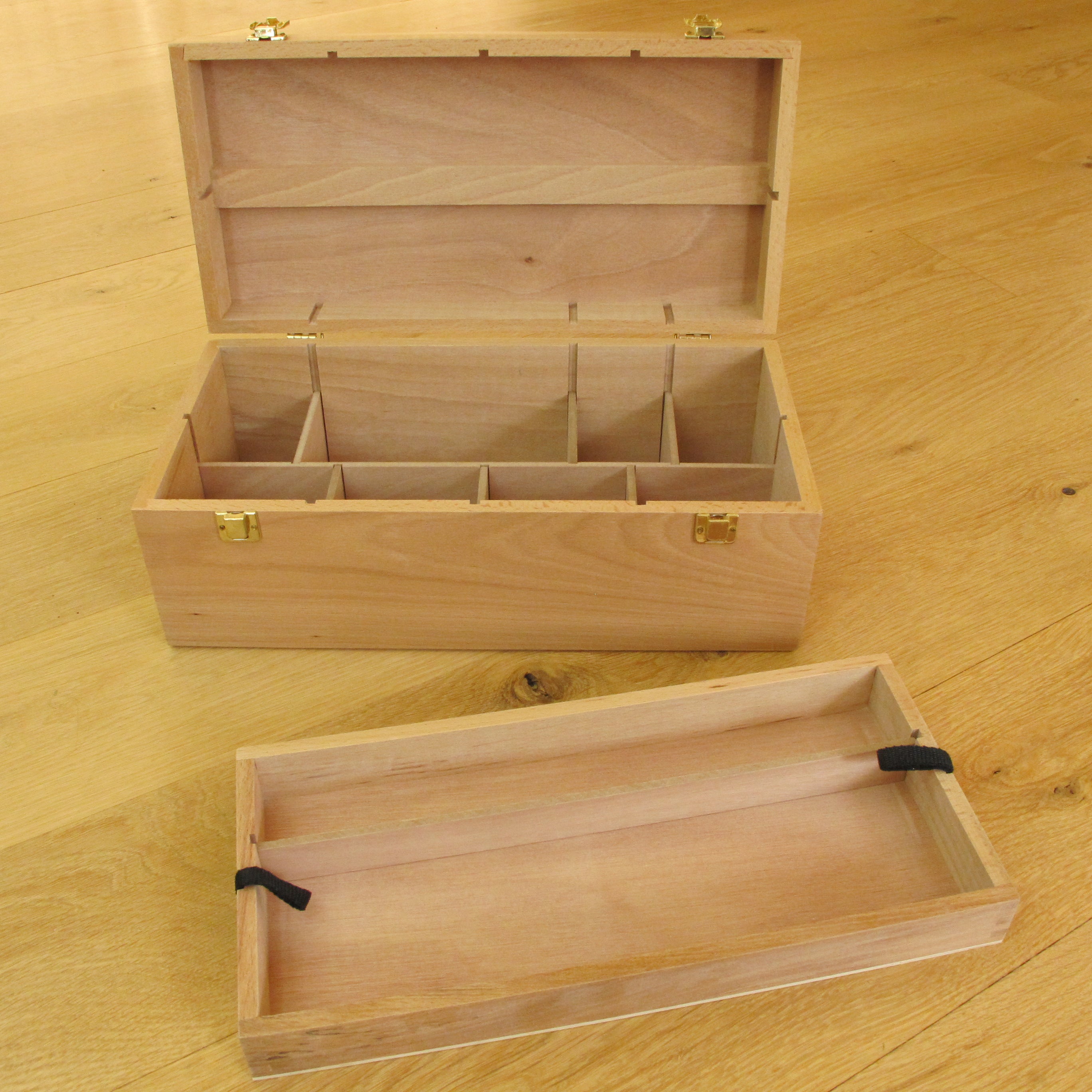 Loxley Howden Artists Wooden Box with Lift Out Tray loxleyarts