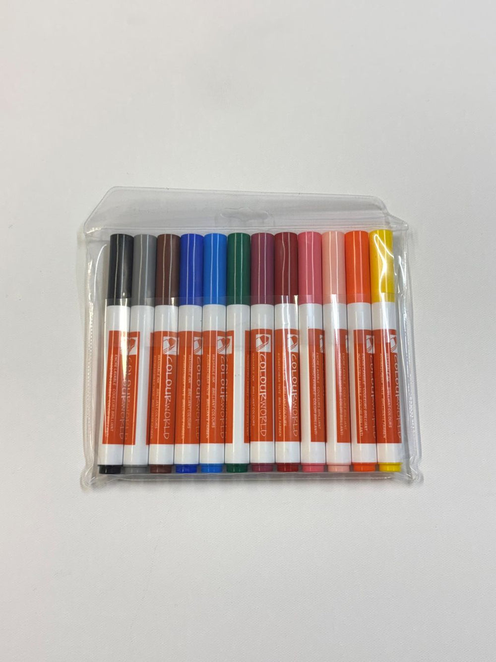 Colourworld Coloured Pen Set of 12