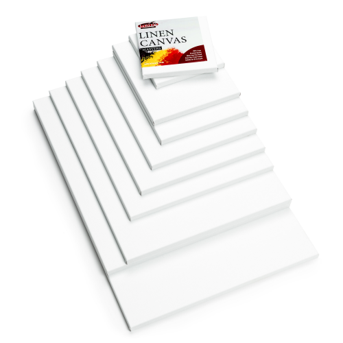 Loxley Masters Linen Canvas with White Gesso - Cheaper by the carton : Use Drop Down Box for Sizes