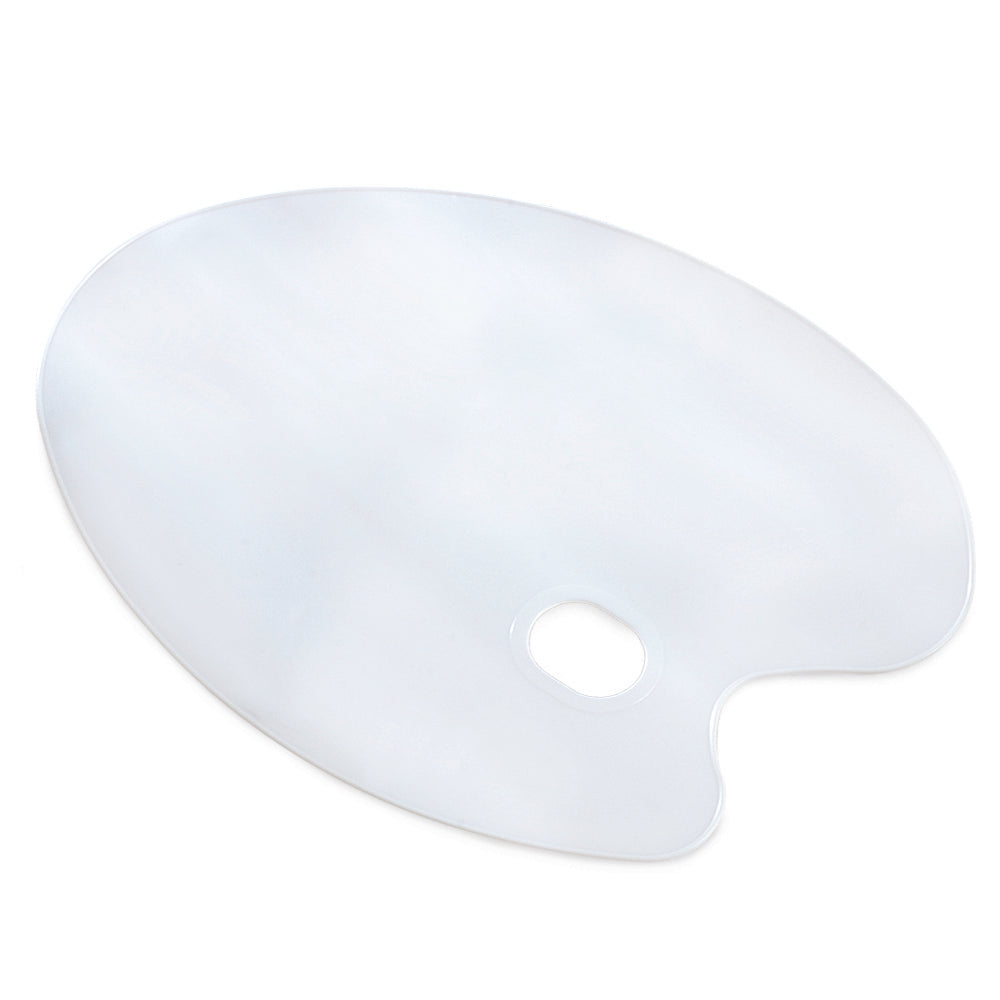 Flat White Kidney Palette – Large 42 x 30cm