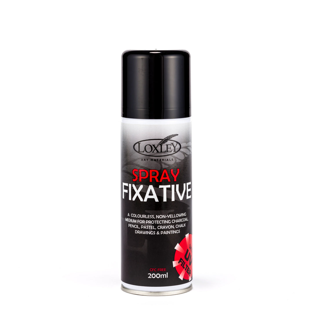 Loxley Artist’s Fixative – UV, Smudge and humidity protection (200ml)
