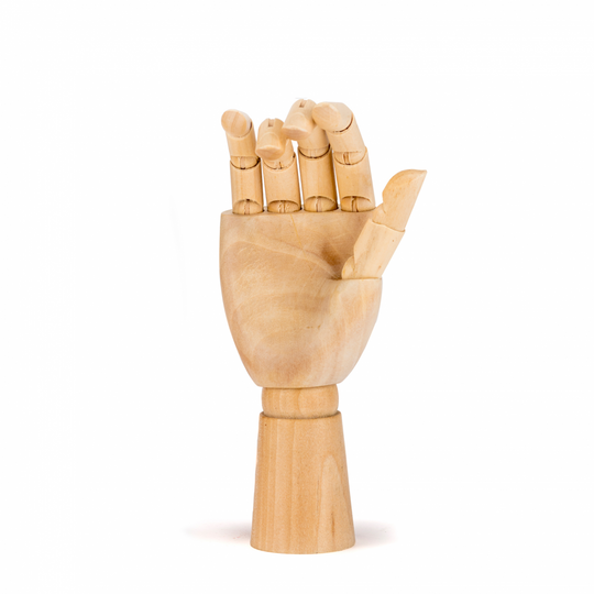Model Wooden Hand